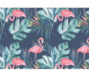 Jersey - Monstera Flamingos